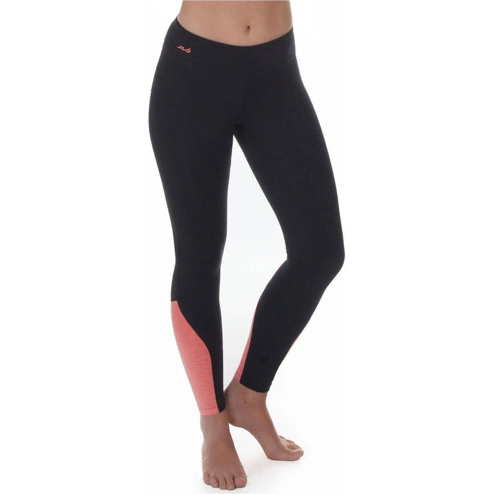 Modern Stretch Sub Sports Cold Thermal Womens Long Running Tights - Black