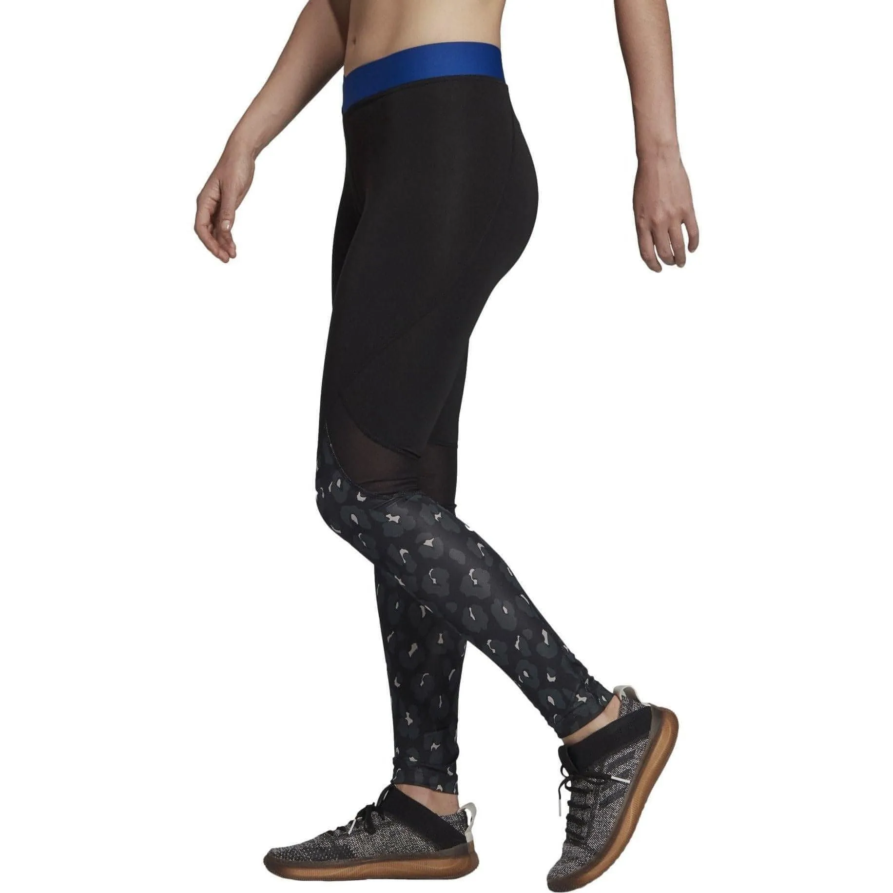 Breathable Fit Design adidas AlphaSkin Iteration Womens Long Training Tights - Black