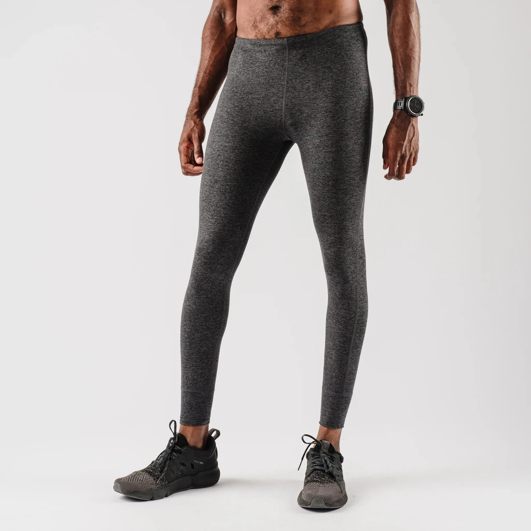 Ultimate Wear Petite Size Skin Friendly rabbit | EZ Tights | Men's | Black Charcoal
