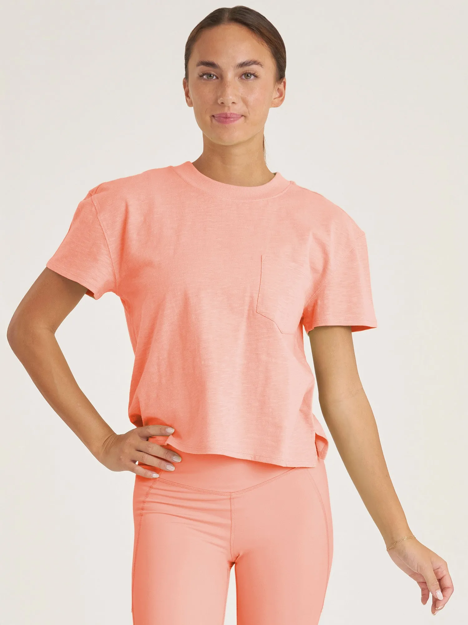 Crew Neck Pocket Tee - FINAL SALE port