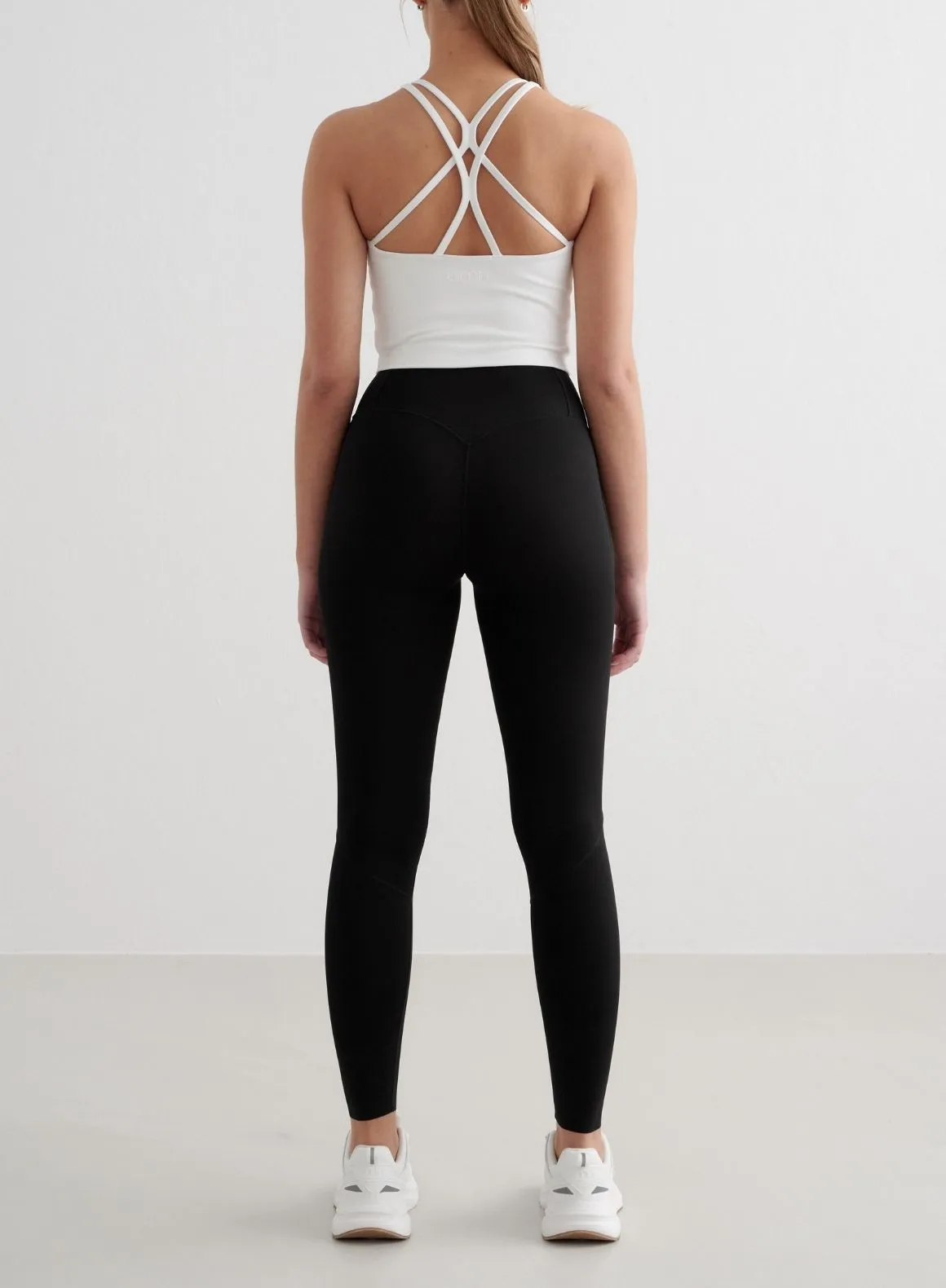 White Sculpting Strappy Bralette Commercial - grade