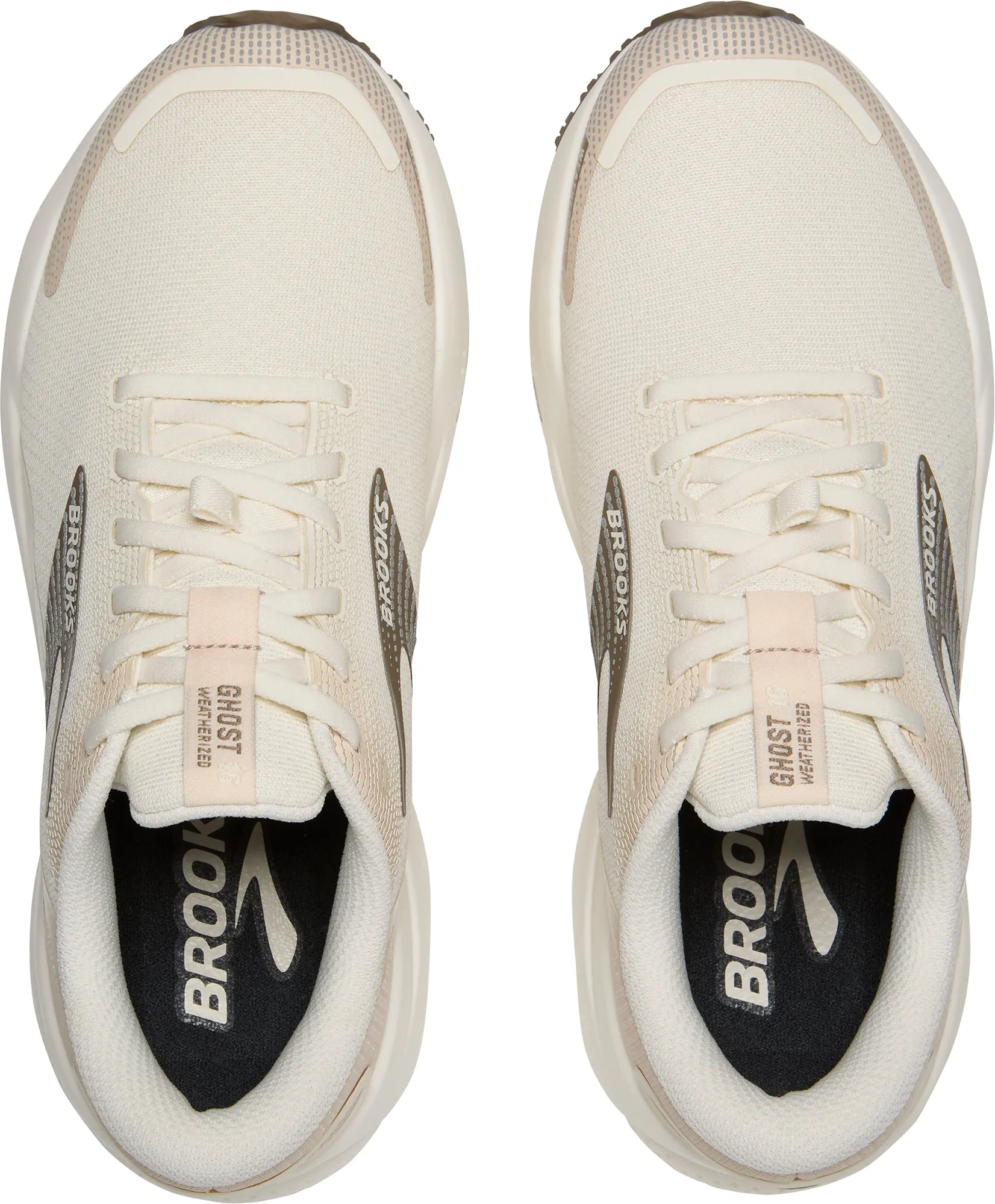 frequent - use Brooks Ghost 16 Weatherized Womens Running Shoes - Cream