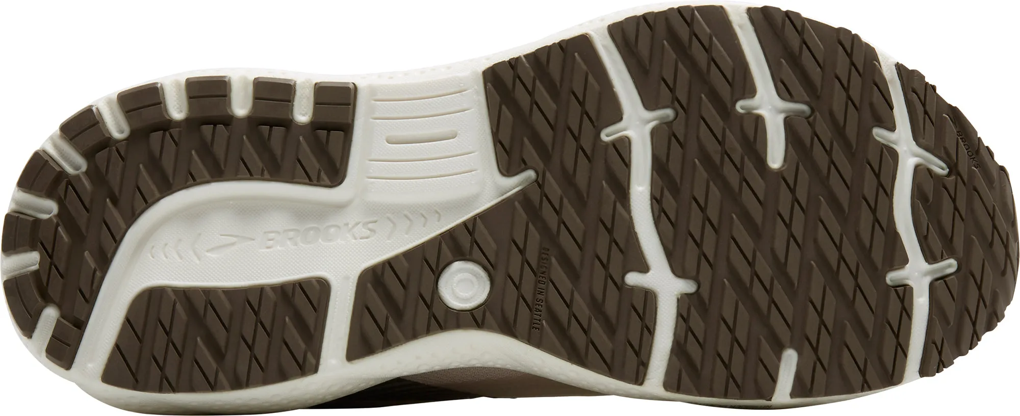 athlete - endorsed Brooks Ghost 16 Weatherized Womens Running Shoes - Cream