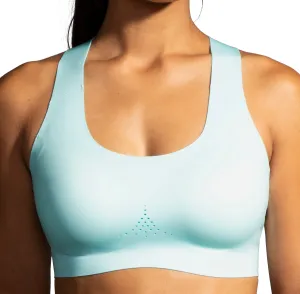 Adjustable straps seams Body-Conforming Fit Brooks Dare Crossback 2.0 Womens Sports Bra - Blue