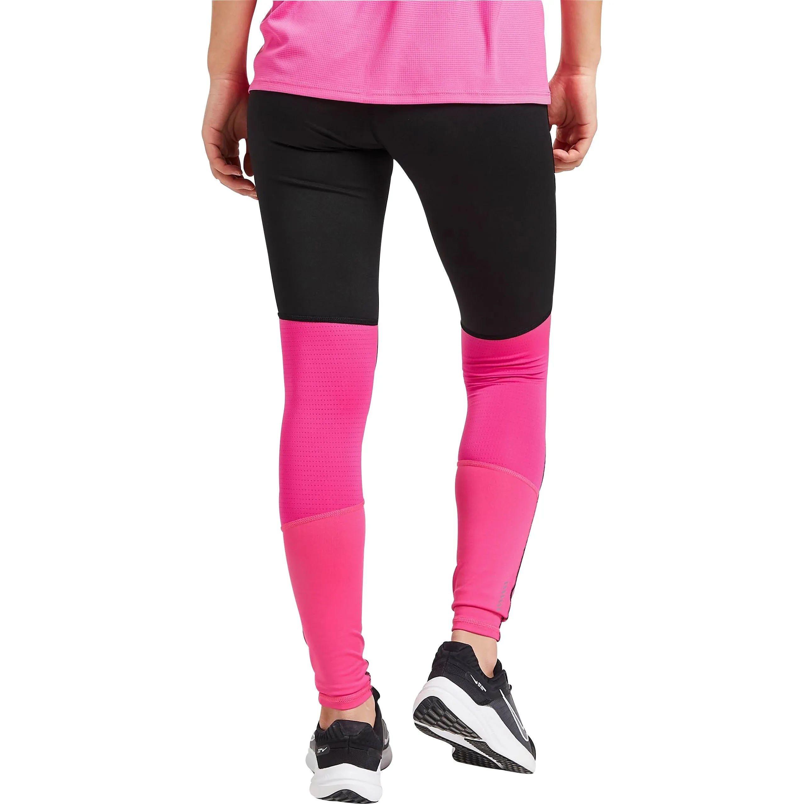 Petite Size Work Commute Puma Run Favourite Regular Rise Womens Long Running Tights - Black