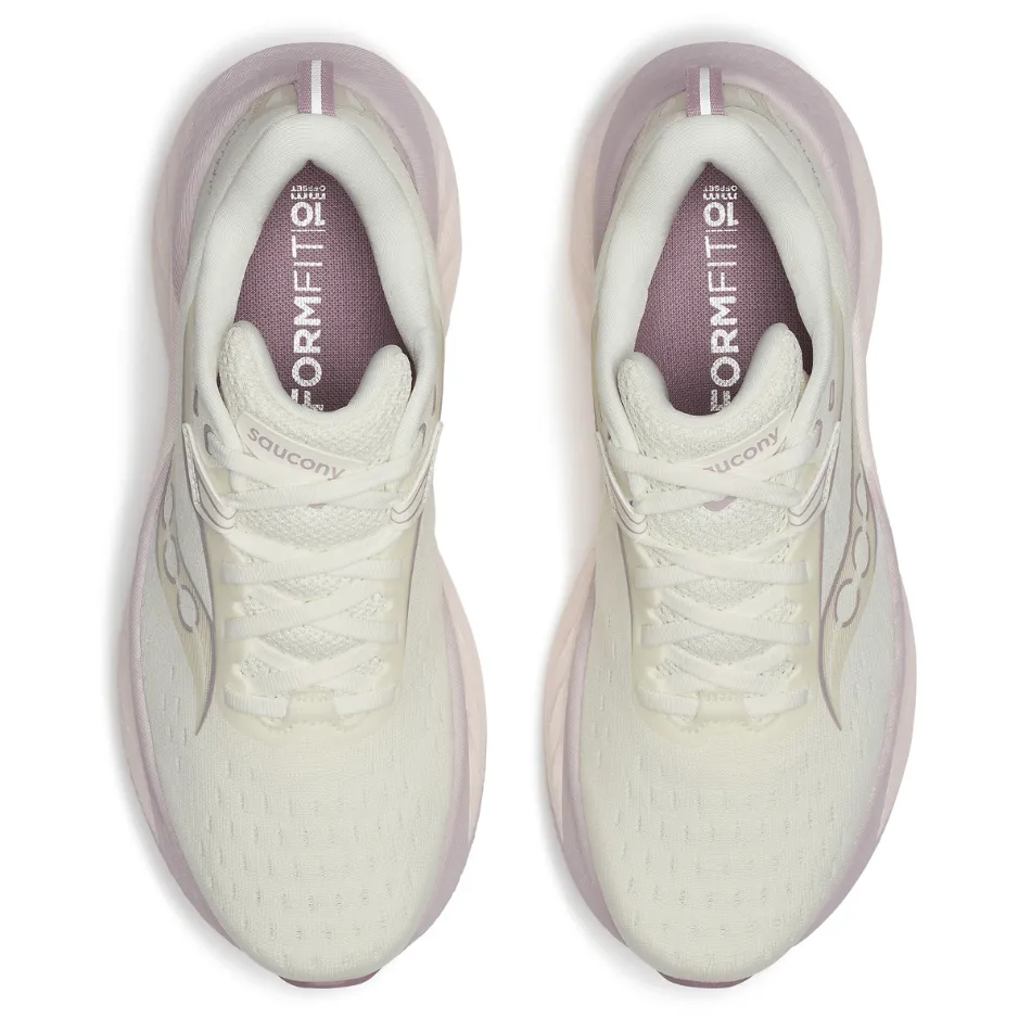 NarrowFit slow - drying shoes Saucony Women's Triumph 22 Running Shoes in Vanilla