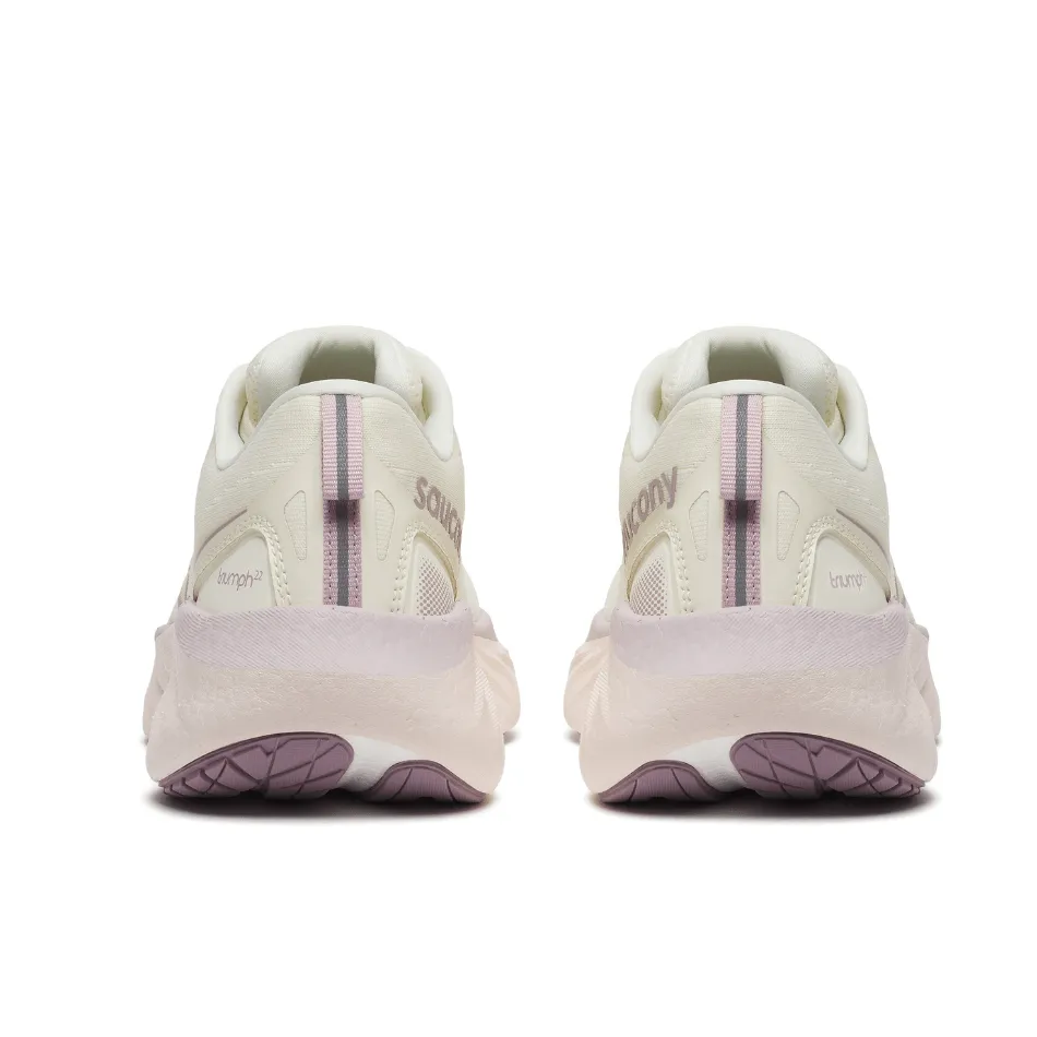 Multi Layer Compound running for leisure shoes Saucony Women's Triumph 22 Running Shoes in Vanilla