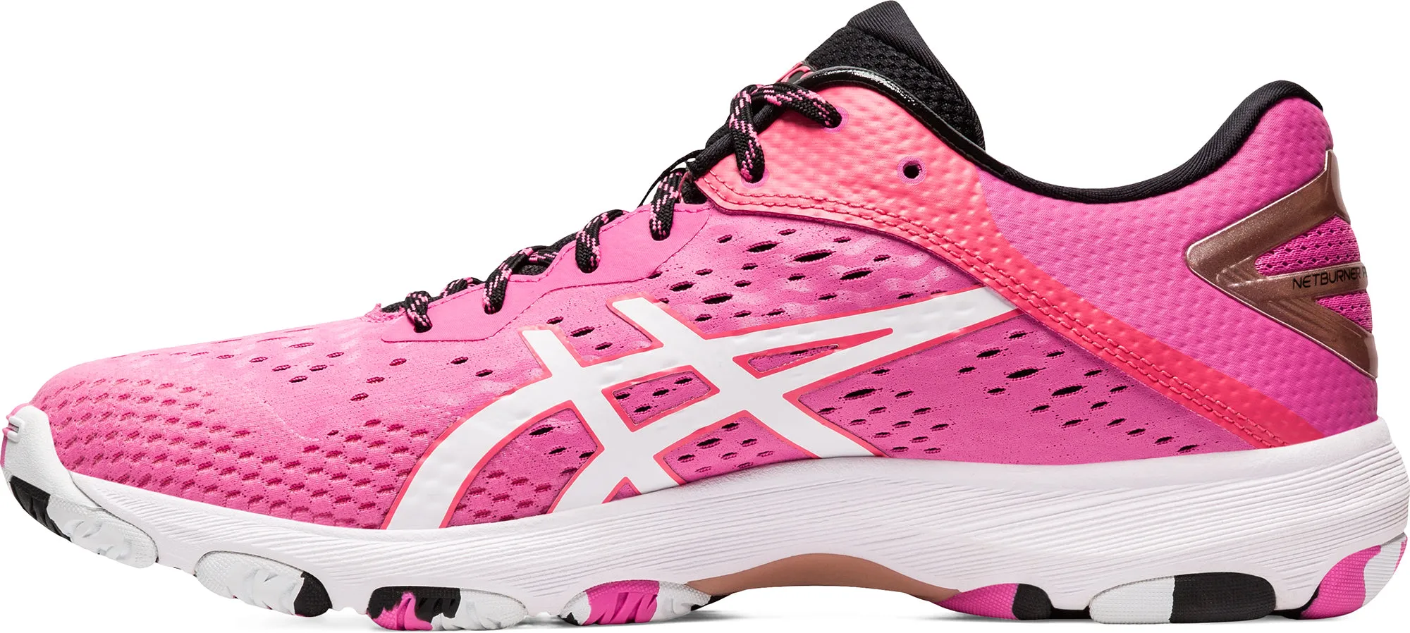 Asics Netburner Professional FF 2 Womens Netball Shoes - Pink fashion - sneakers Track spikes alternative