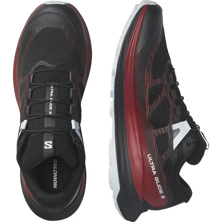competitive marathon shoes Secure lacing system Salomon Ultra Glide 2 Mens