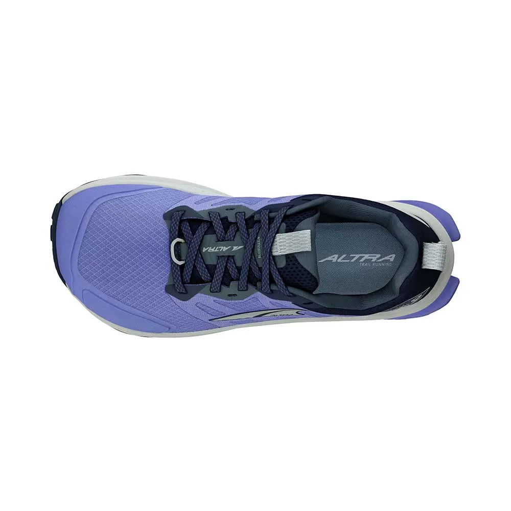 Women's Lone Peak 9 Trail Running Shoe - Dark Blue - Regular (B) Impact Dispersion