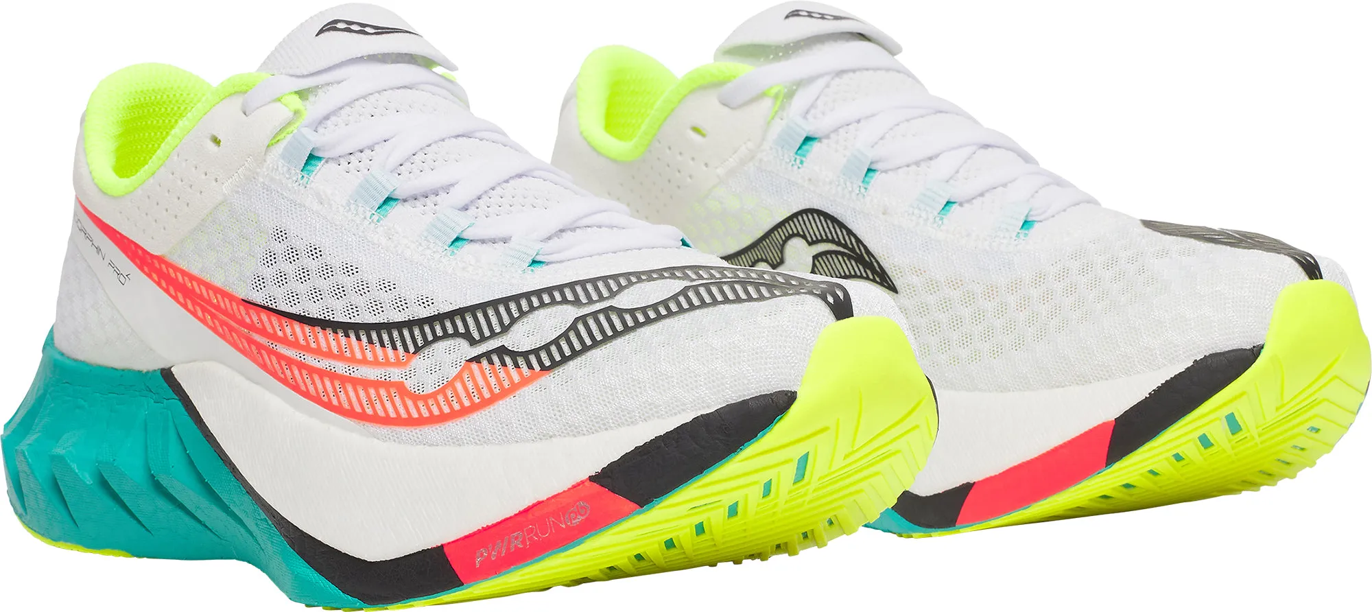 professional - use shoes Saucony Endorphin Pro 4 Mens Running Shoes - White