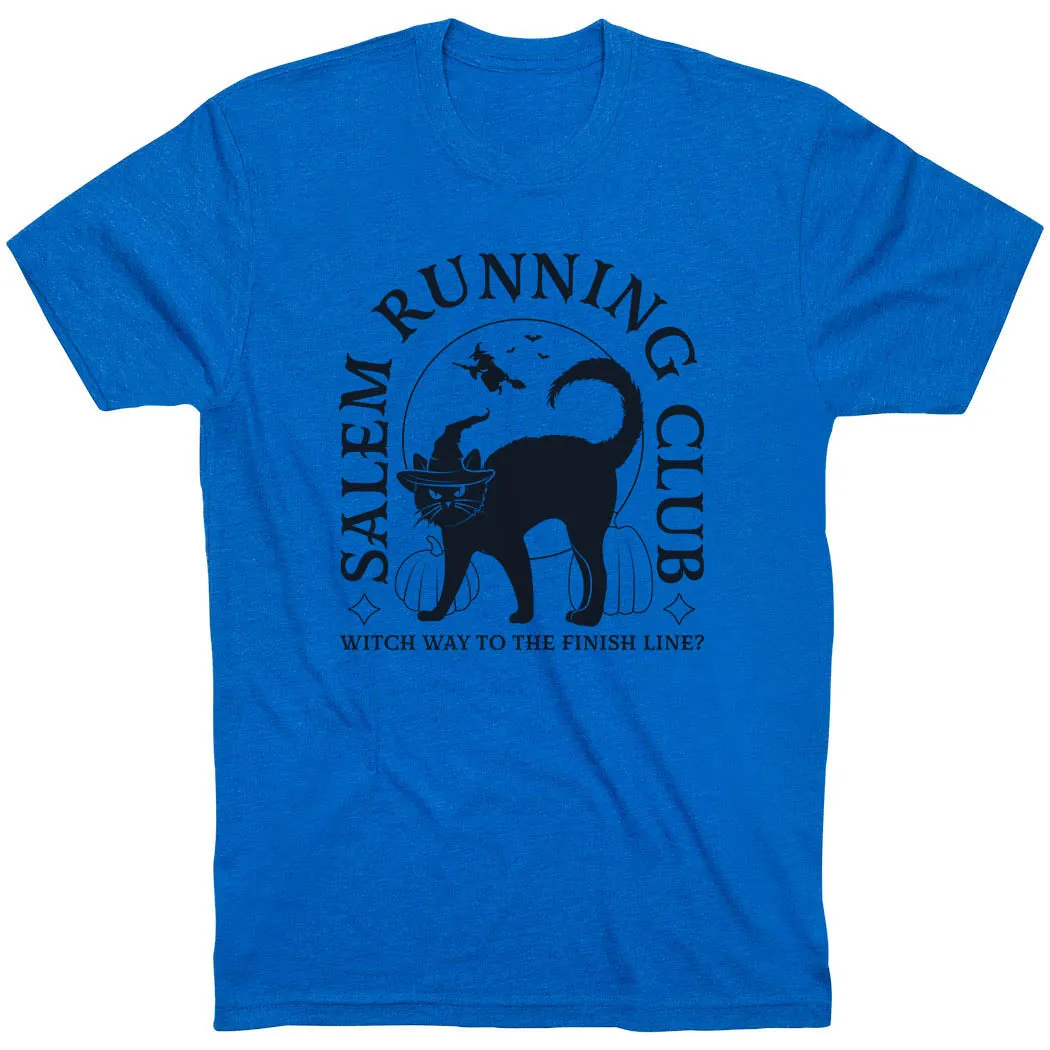 Running Short Sleeve T-Shirt - Salem Running Club Recycled Polyester Outdoor Wear