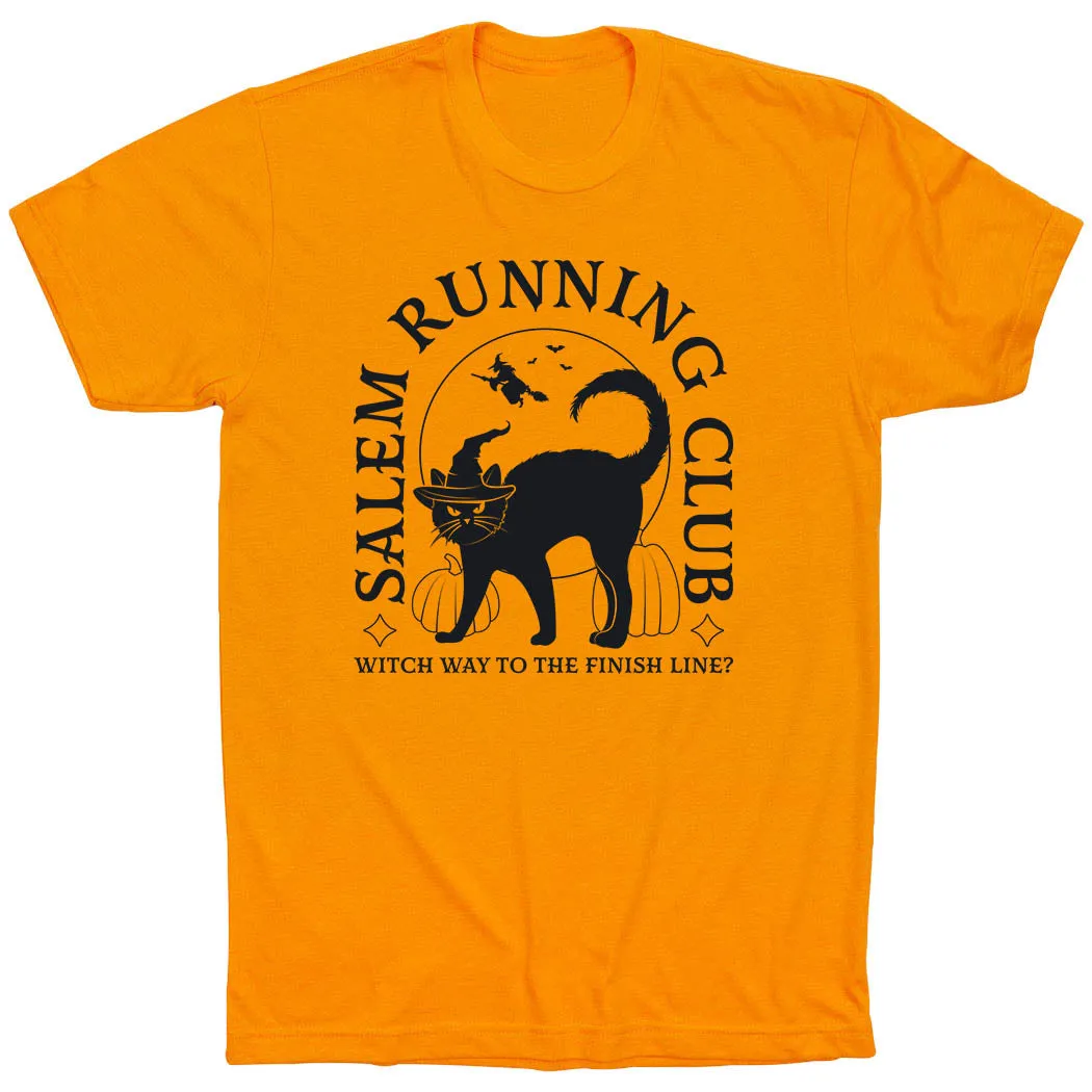 Daily Comfort Style Fashion-Forward Running Short Sleeve T-Shirt - Salem Running Club