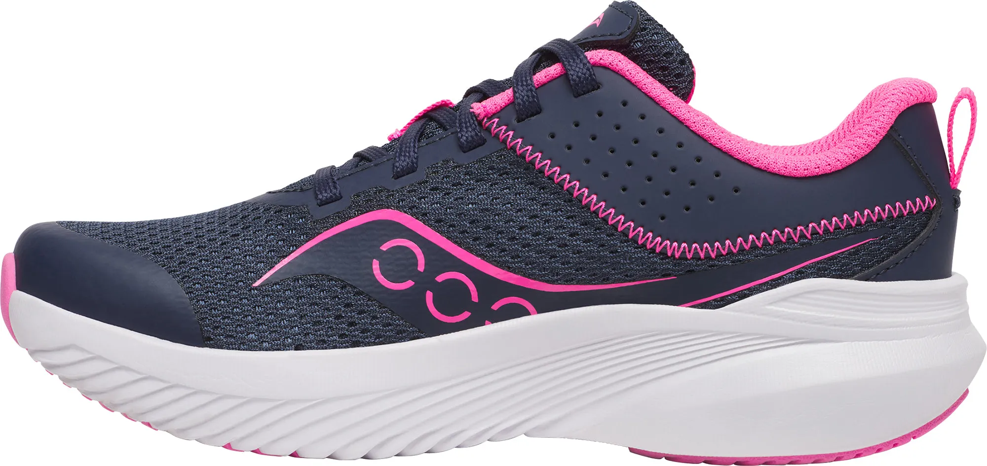 running for a new experience Saucony Kinvara 14 LTT Junior Running Shoes - Blue