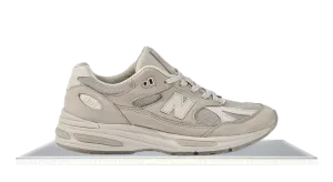 New Balance 991v2 MiUK Stone Island Ghost Pack Sand Dynamic Support System