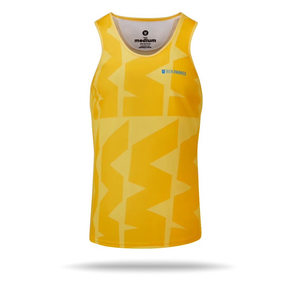 Vibrant Design Getting It Done Running Singlet Timeless Top