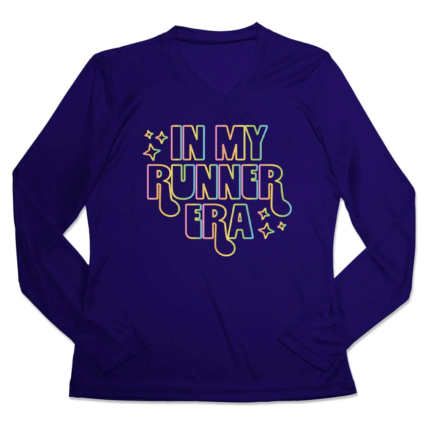 Women's Long Sleeve Tech Tee - Runner Era Trendy