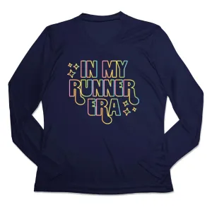 Cozy Performance Vintage Look Women's Long Sleeve Tech Tee - Runner Era