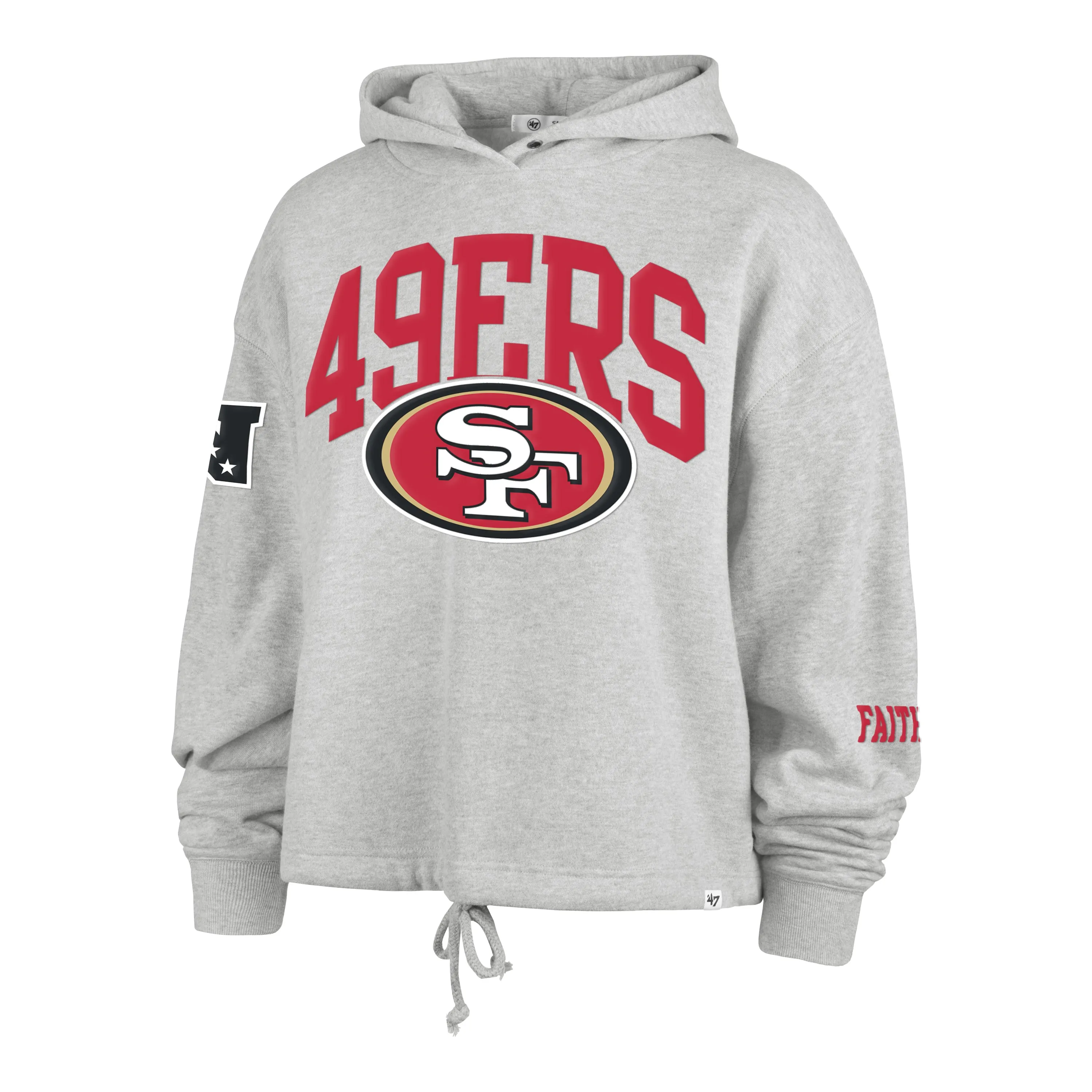 SAN FRANCISCO 49ERS HIGH HOPES '47 VENICE HOOD WOMENS NonChafe