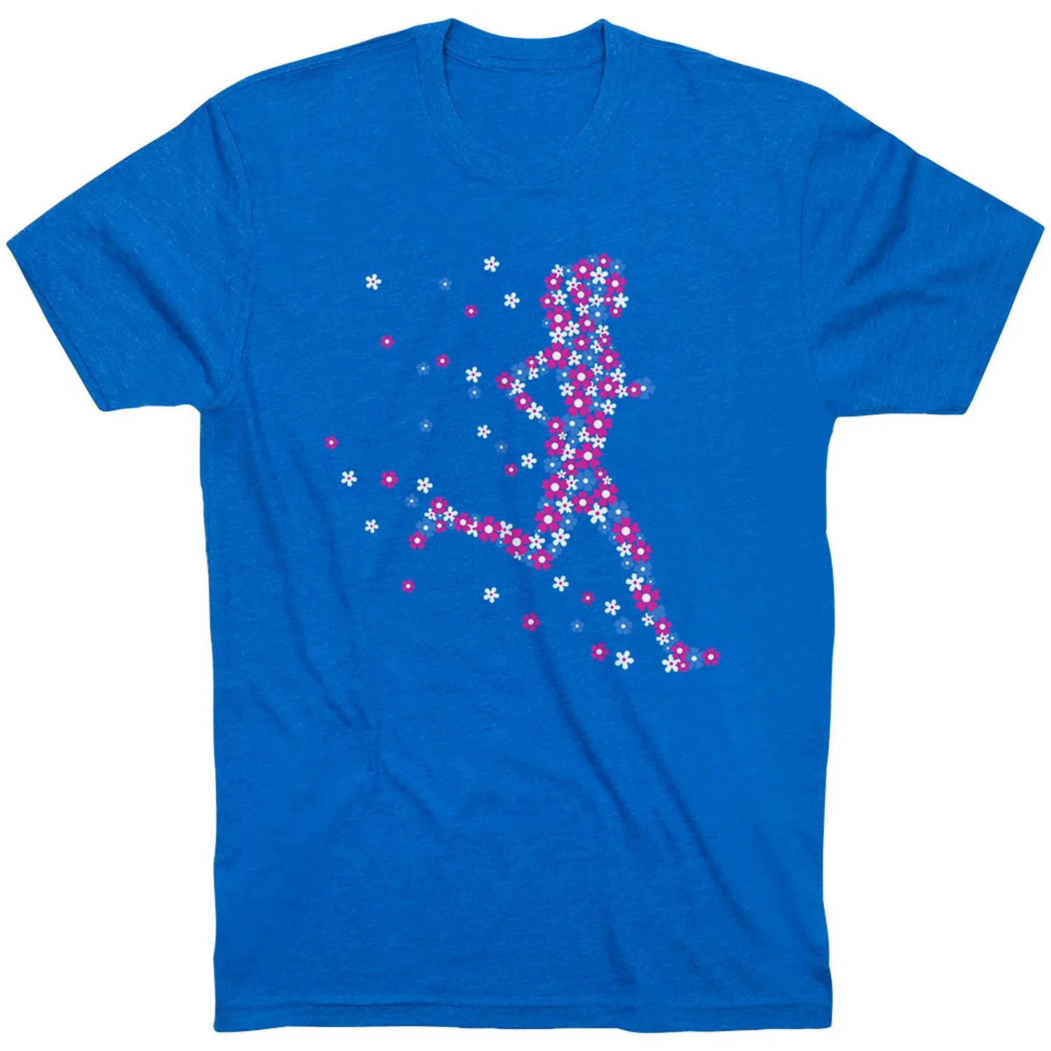 Running Short Sleeve T-Shirt - Summer Runner Girl Premium Material Roomy Comfort