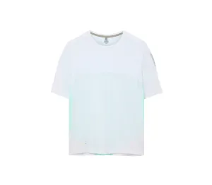 Women's Hot Weather T | White/Green Taped Neckline