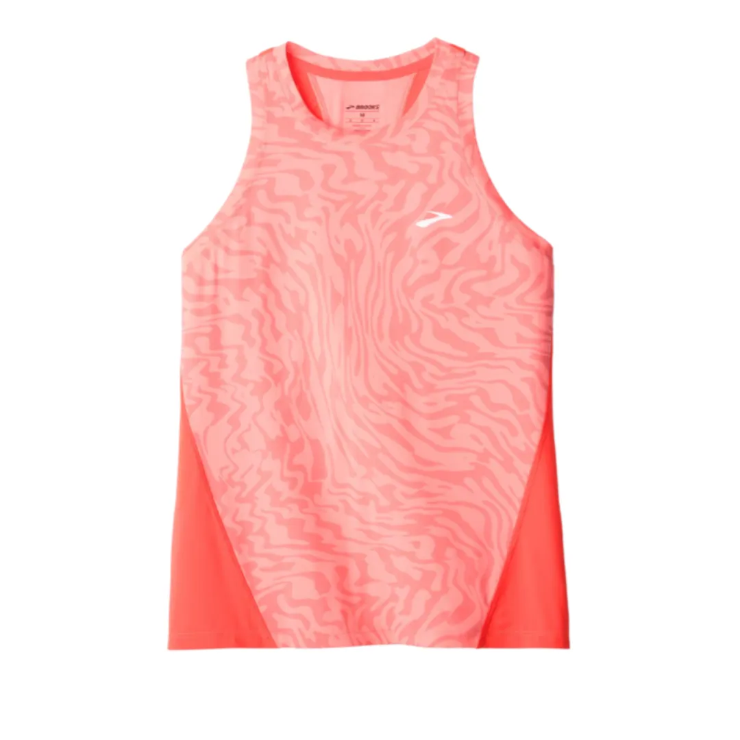 Brooks Womens Sprint Free Tank 3.0 SS25 Breathable Fit Design