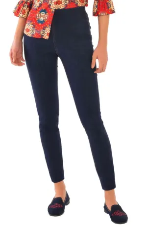 Gretchen Scott | GripeLess Denim Pull On Pant | Women's | Dark Denim Stretch Wear All-Season Comfort