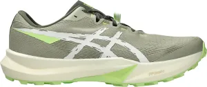 Asics Fuji Lite 6 Mens Trail Running Shoes - Green squash shoes Padded Collar Lining