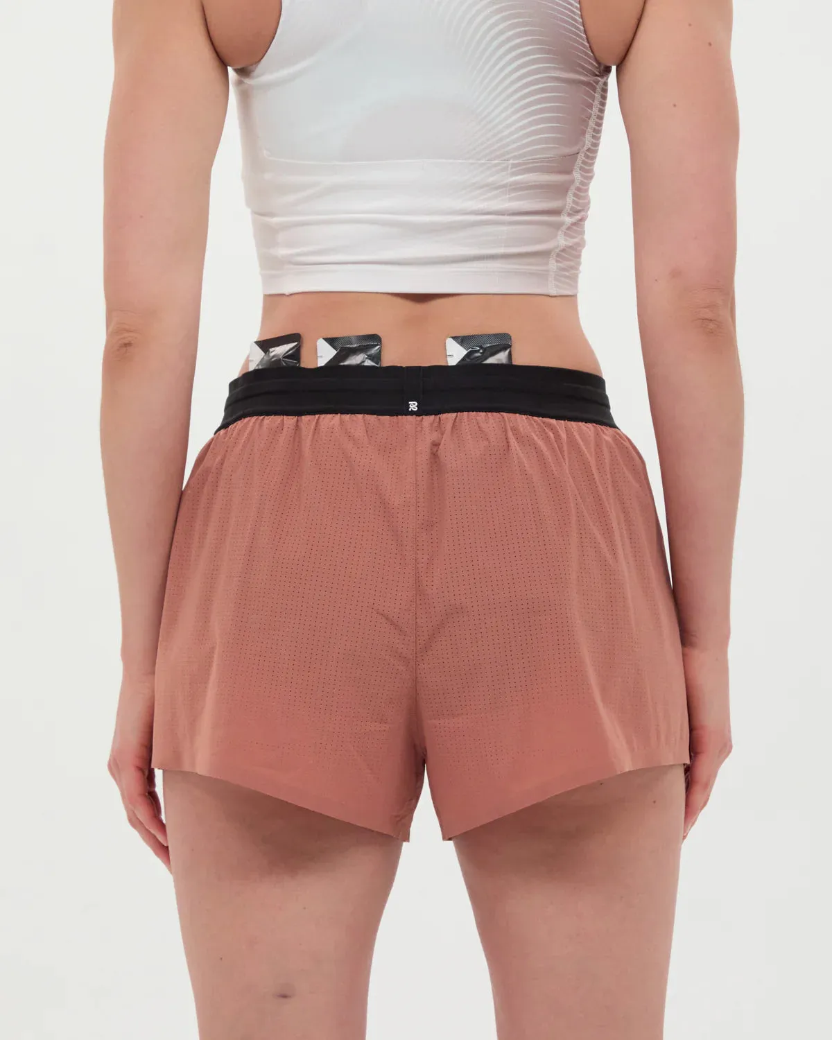 summer shorts Women's Vento 3 Inch Split Shorts Baked Clay