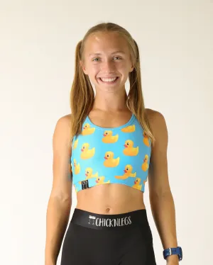 Elastic waistband seams Rubber Ducky OG Sports Bra