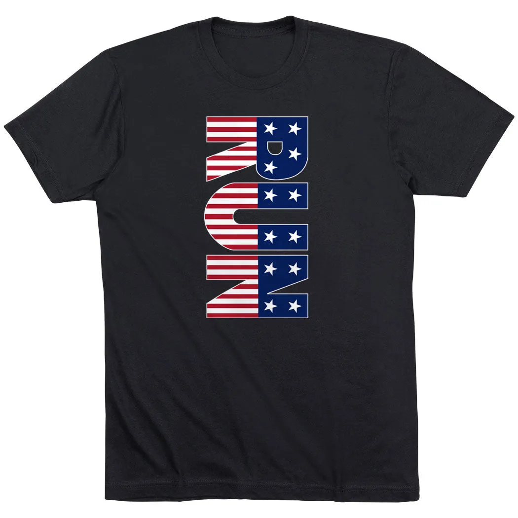 Modern innovation Modern Smart Running Short Sleeve T-Shirt - Patriotic Run