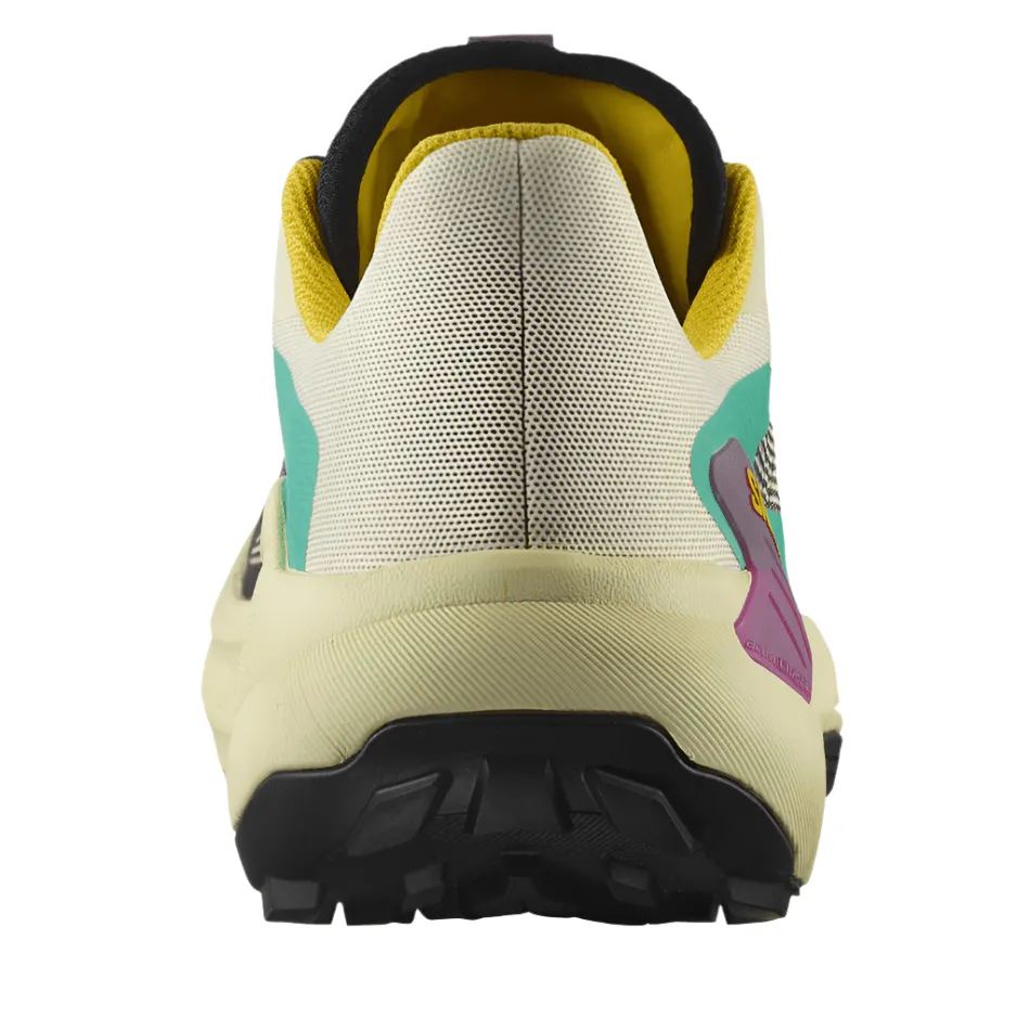 outdoor enthusiast sneakers Salomon Women's Genesis Running Shoes in Transparent Yellow/Black/Willowherb AW25