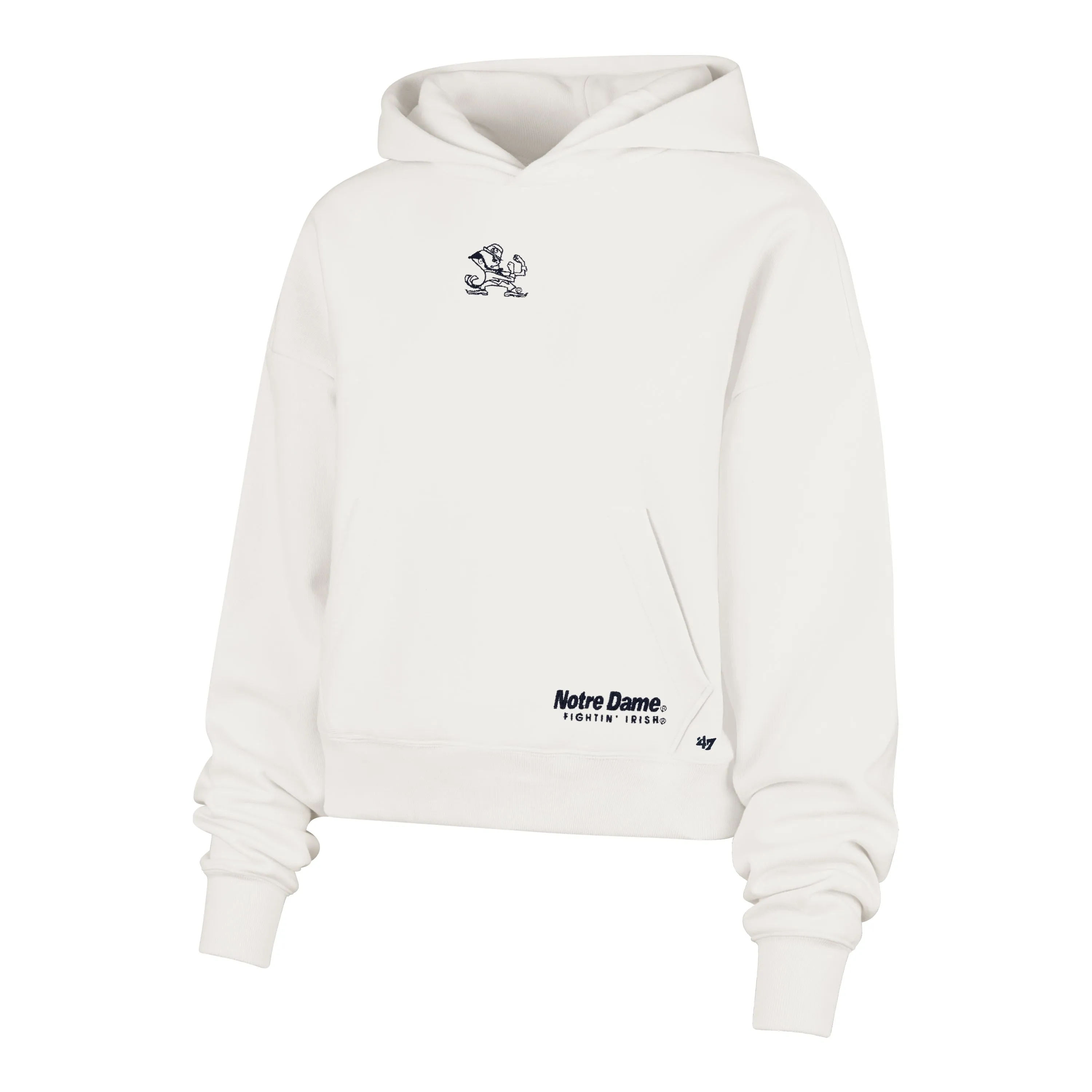 NOTRE DAME FIGHTING IRISH SUE '47 FOUNDATION HOOD WOMENS Fable Core ShrinkResistant