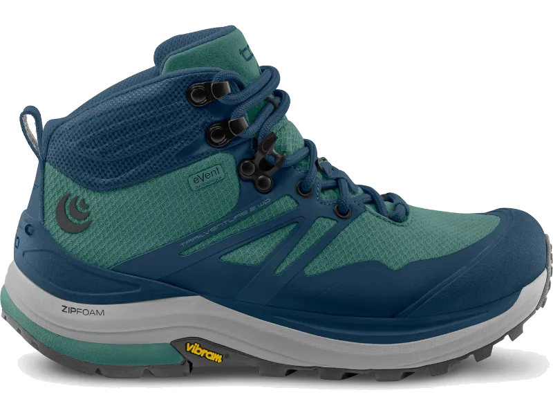 Thermal Regulating Liner textile upper running shoes Women's Topo Trailventure 2 Waterproof