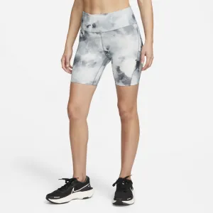 Nike Women's Air Dri-FIT 7 Inch Fast Shorts Smoke Grey One-Piece Wear Leather Core