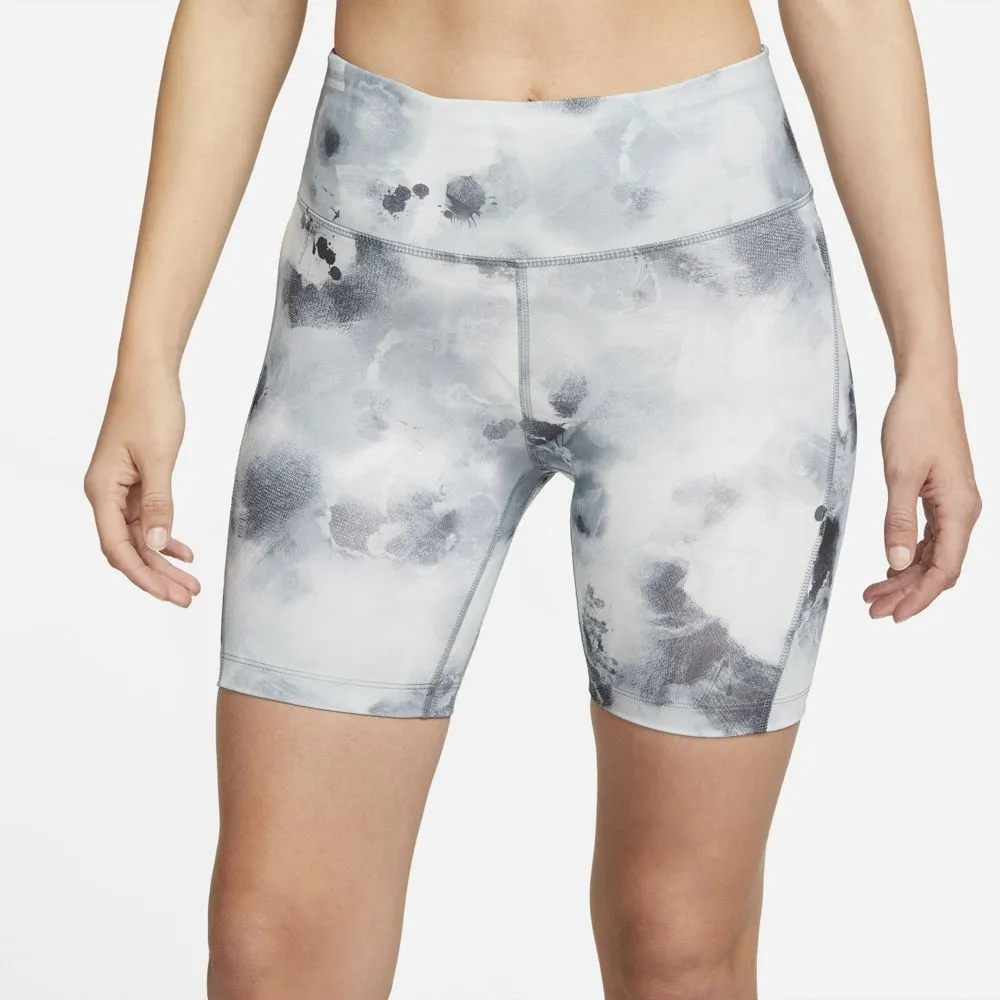 Nike Women's Air Dri-FIT 7 Inch Fast Shorts Smoke Grey Silent Mood TaglessDesign