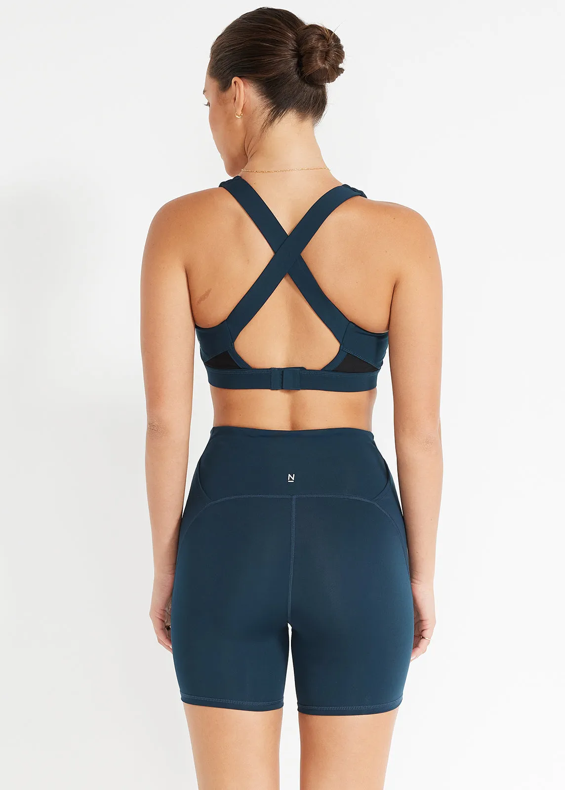 In Tempo Run Short 14cm striped shorts