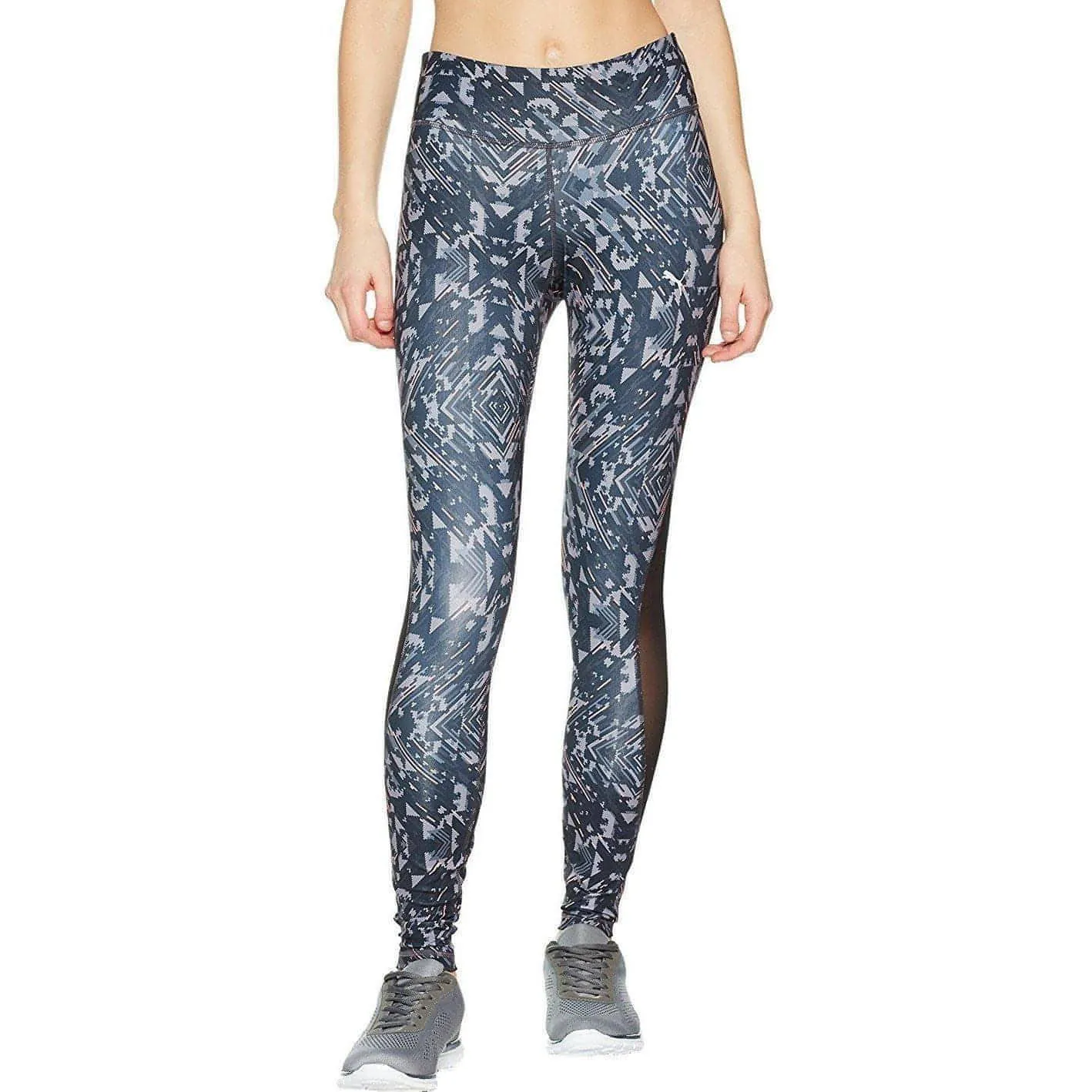 Puma All Eyes On Me Womens Long Training Tights - Blue Snug feel