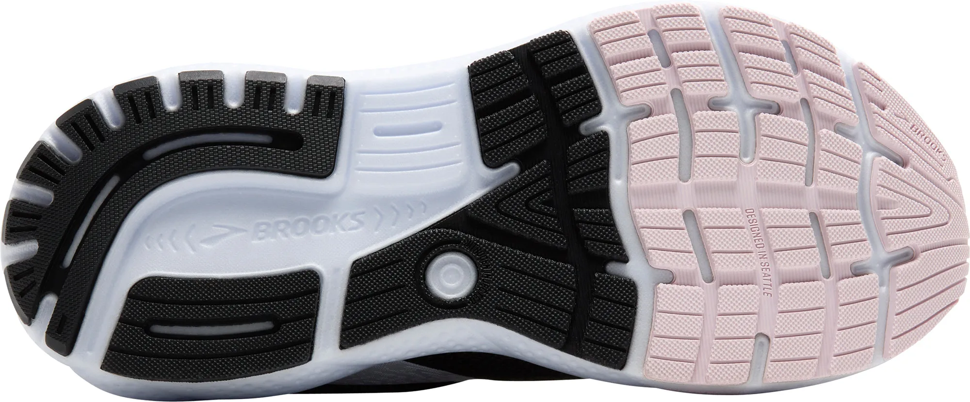 fitness goals Warmup Run Brooks Ghost 16 Womens Running Shoes - Black