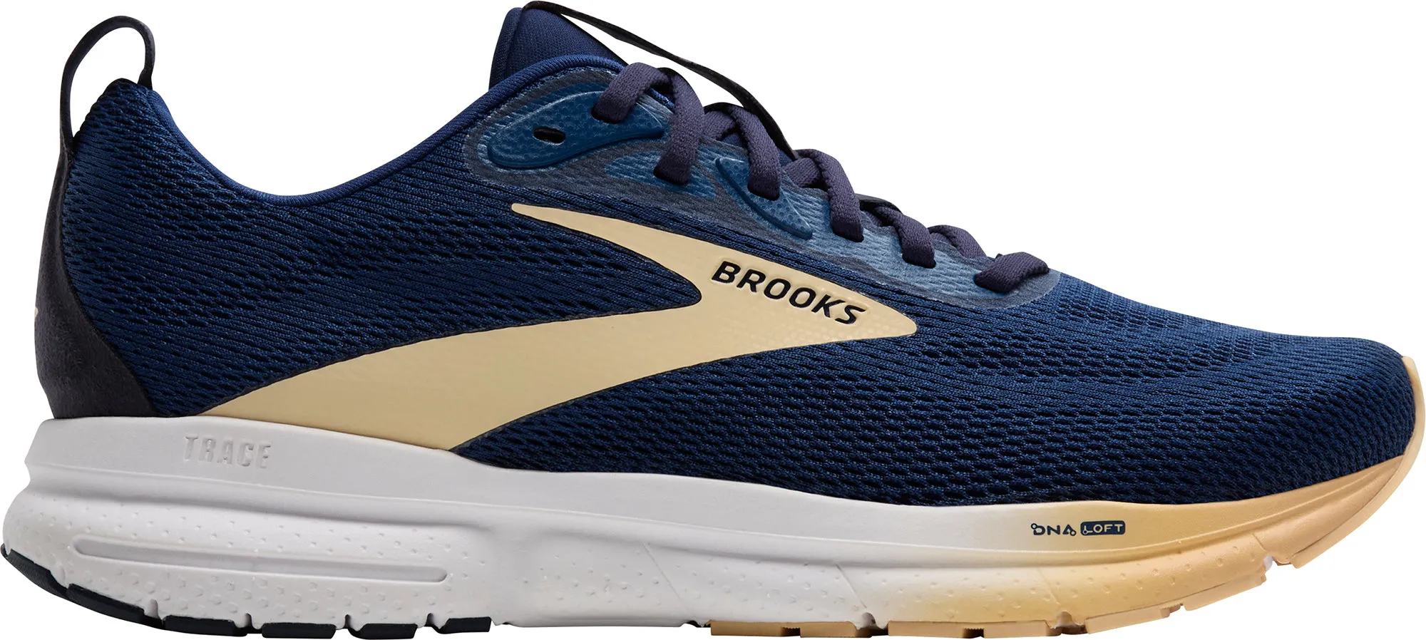 Brooks Trace 4 Womens Running Shoes - Blue Patterned Design Slip Proof