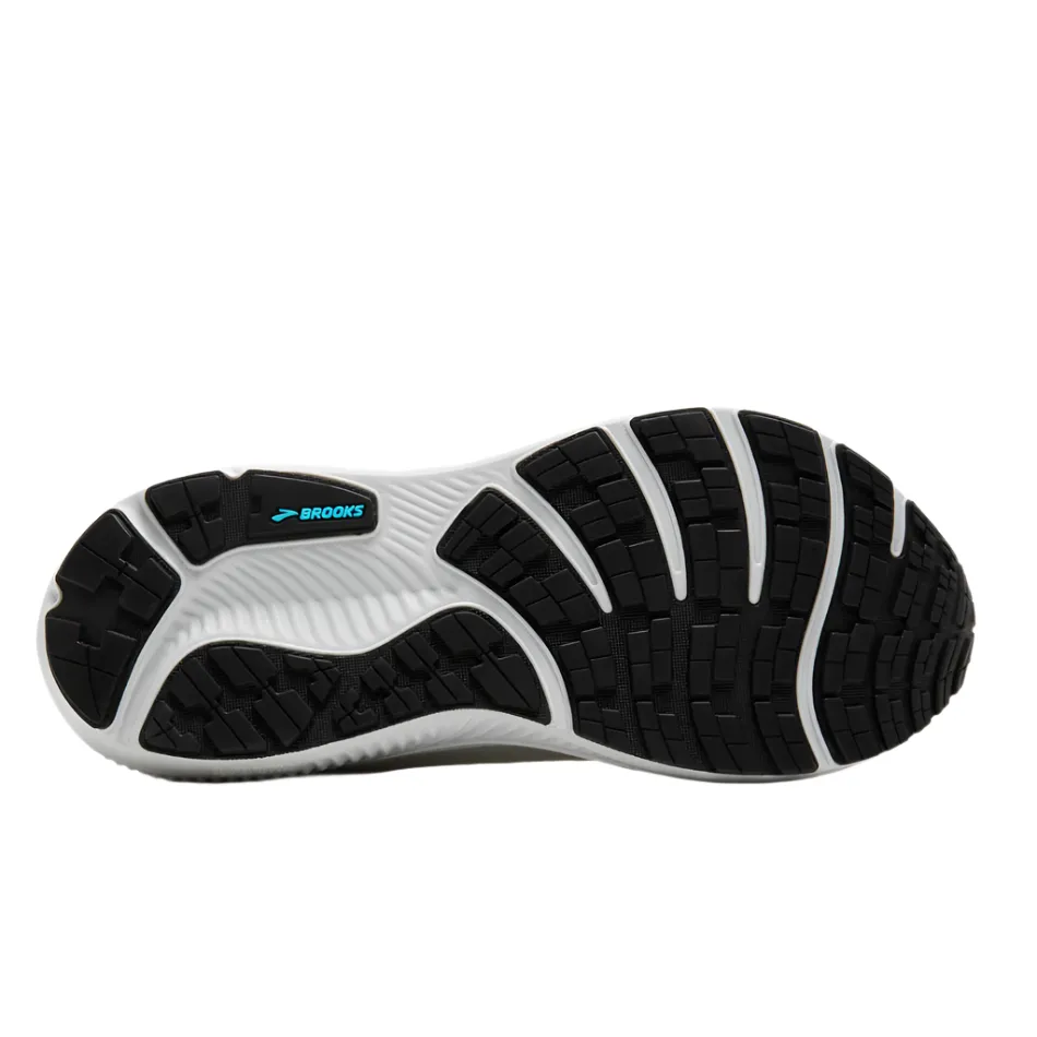 Brooks Women's Ghost 17 GTX Running Shoes in Coconut/Oyster/Blue AW25 Integrated Stability Plate