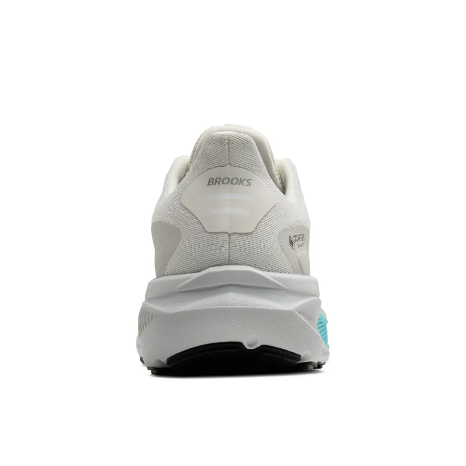 Brooks Women's Ghost 17 GTX Running Shoes in Coconut/Oyster/Blue AW25 unisex trail shoes Quick Drying