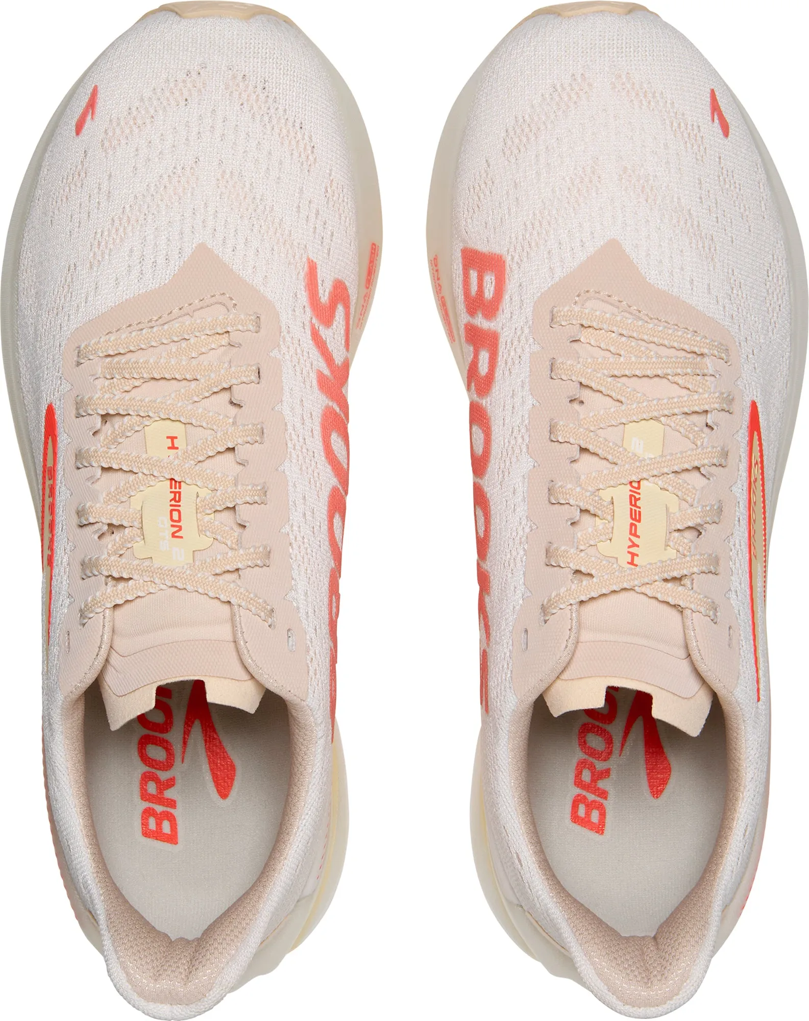 Brooks Hyperion GTS 2 Womens Running Shoes - Orange premium shoes splatter - paint running wear