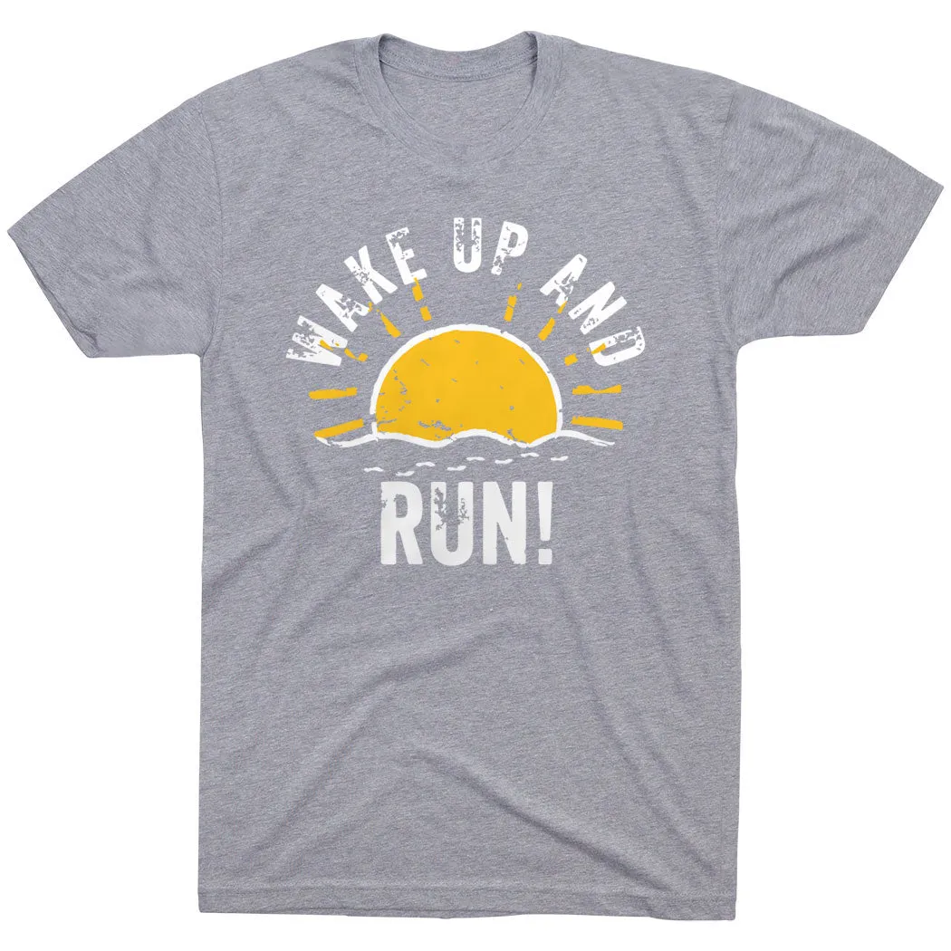 timeless Running Short Sleeve T-Shirt - Wake Up And Run