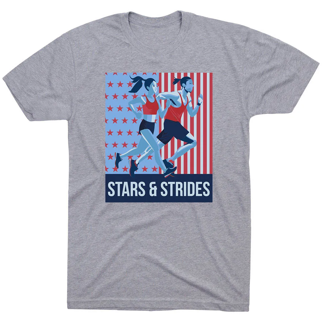 Breathable touch Eco Conscious Production Running Short Sleeve T-Shirt - Stars and Strides