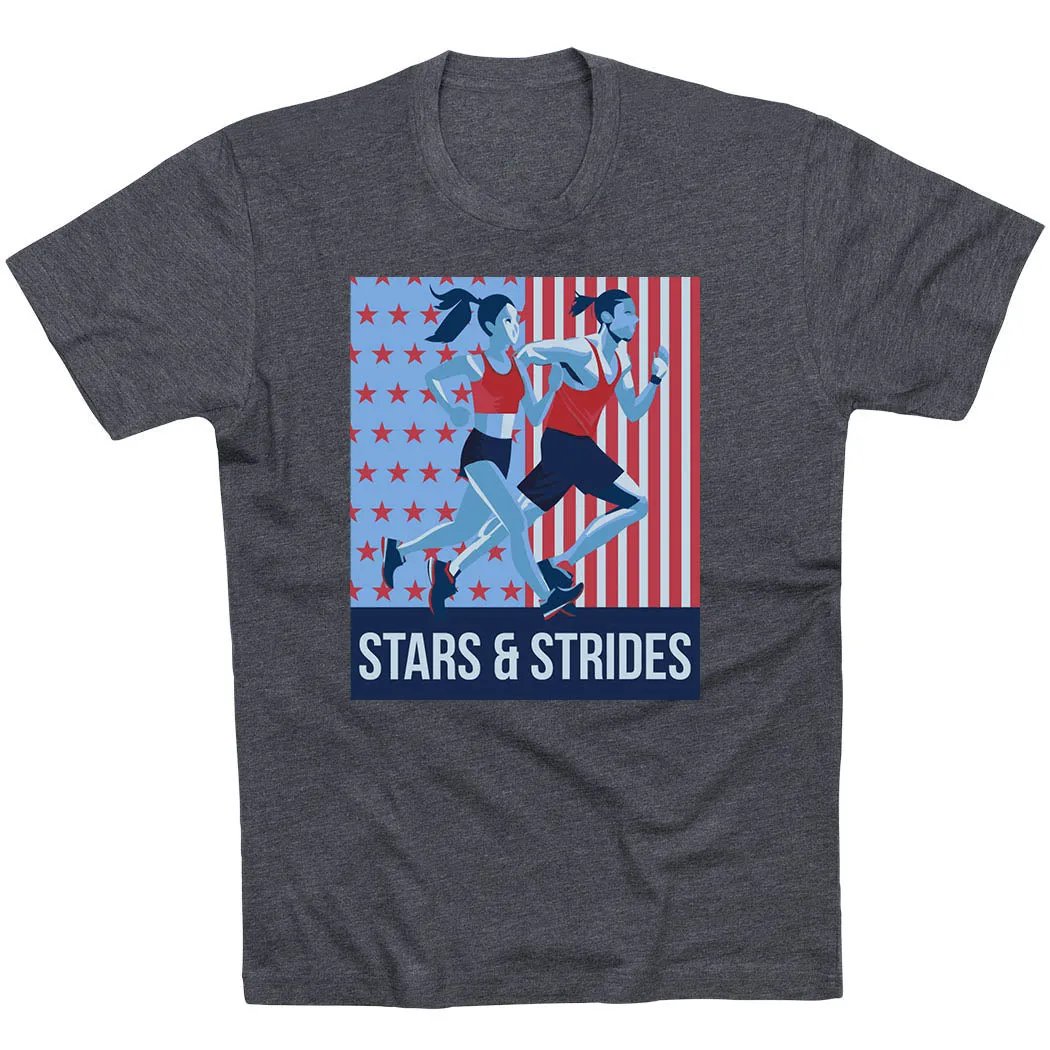 Gym clothing Running Short Sleeve T-Shirt - Stars and Strides