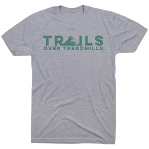 Active Comfort Wear Running Short Sleeve T-Shirt - Trails Over Treadmills