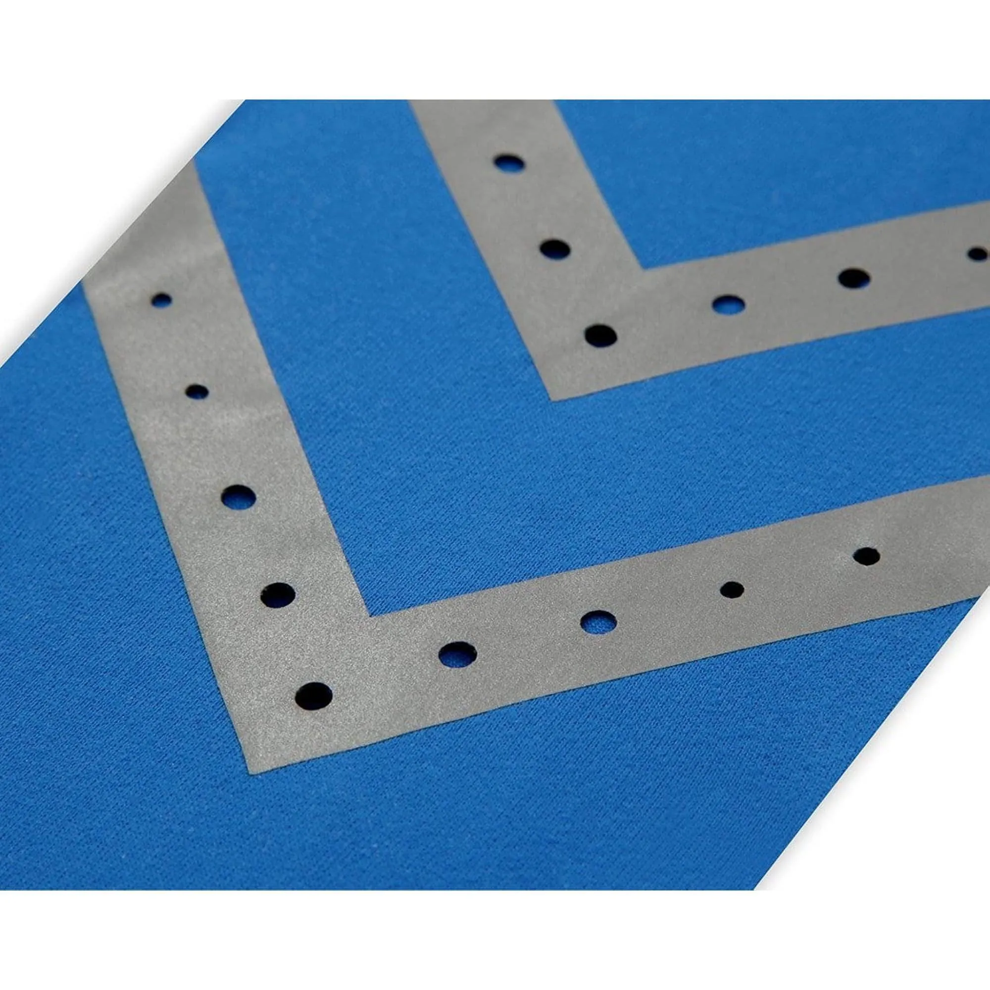 TCA Laser Tech Reflective Womens Long Running Tights - Blue chlorine resistant