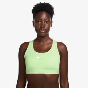 Odor Resistant Material Supportive Side Women??s Swoosh Medium Support Sports Bra (701 - Barely Volt/White)