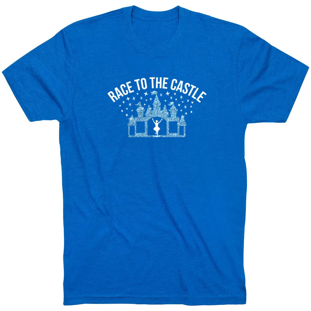 Teenager coolness Running Short Sleeve T-Shirt - Race To The Castle